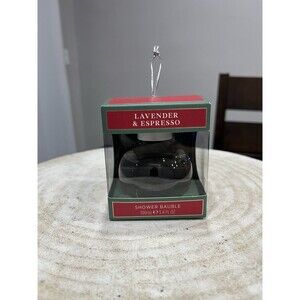 Crabtree & Evelyn Lavender & Espresso Shower Bauble 100mL / 3.4oz Ornament NIB